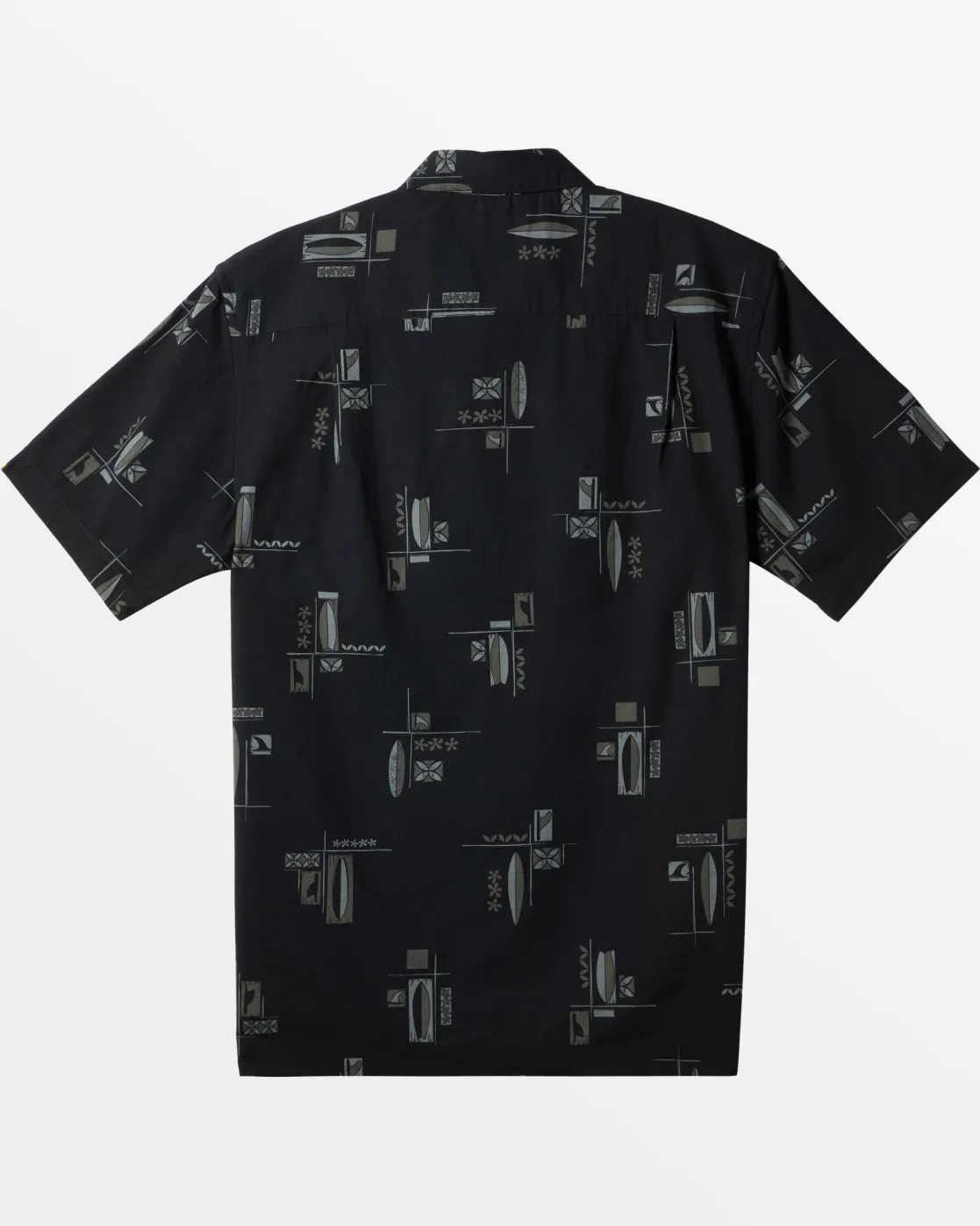 Quiksilver Shirts & Polos | Shirts & Polos>Waterman Boardroom Short Sleeve Shirt BLACKBOARDROOMWOVEN