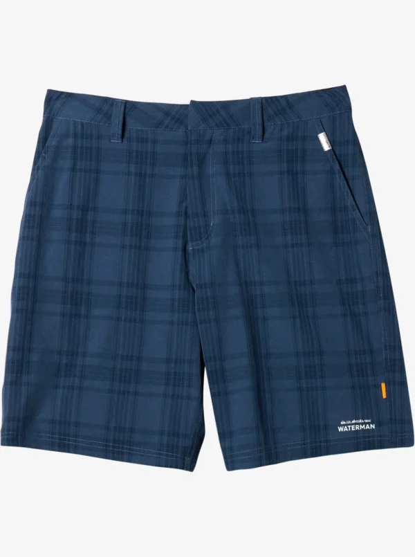 Quiksilver Shorts & Amphibians | Shorts & Amphibians>Waterman Bonzer Amphibian 19" Hybrid Shorts ENSIGNBLUE