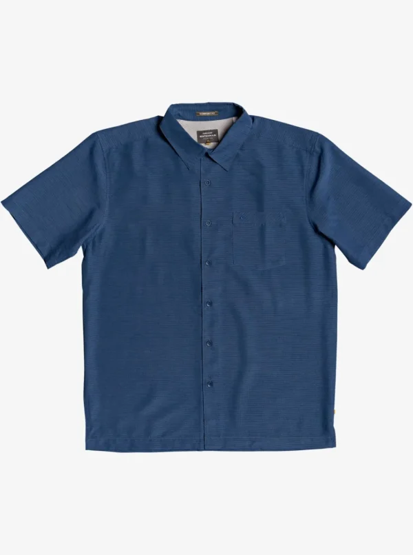 Quiksilver Shirts & Polos | Shirts & Polos>Waterman Centinela Premium Anti-Wrinkle Shirt MIDNIGHTNAVYCENTINELLA