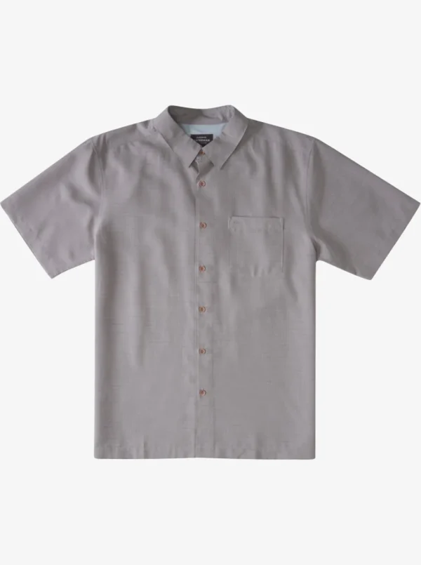 Quiksilver Shirts & Polos | Shirts & Polos>Waterman Centinela Premium Anti-Wrinkle Shirt FLINTGRAYCENTINELLA