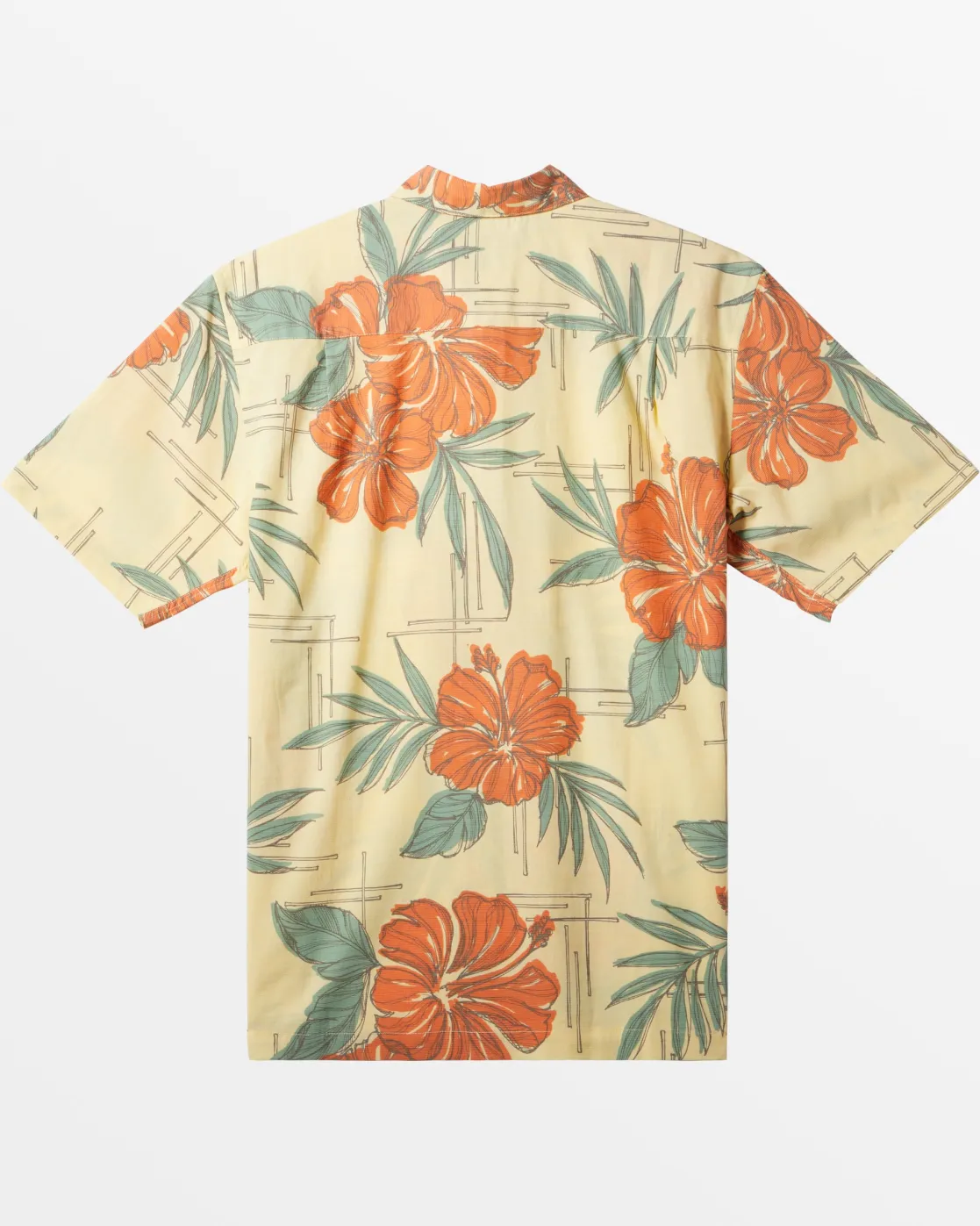 Quiksilver Shirts & Polos | Shirts & Polos>Waterman Flower Power Short Sleeve Shirt DOUBLECREAMFLOWERPOWERSS