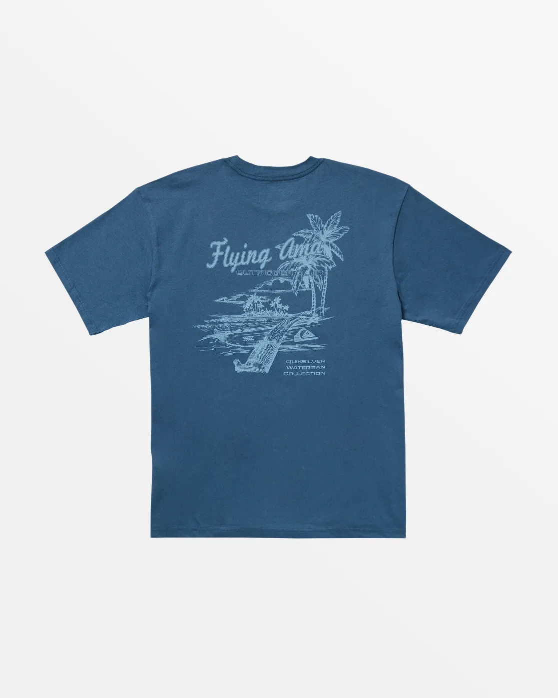 Quiksilver Tees | Tees>Waterman Flying Ama T-Shirt ENSIGNBLUE