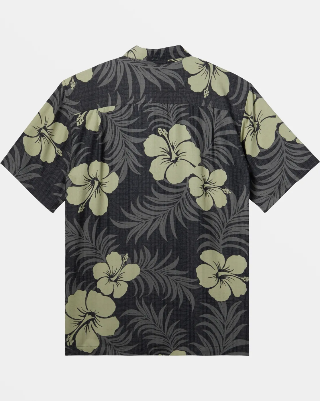 Quiksilver Shirts & Polos | Shirts & Polos>Waterman Full Bloom Short Sleeve Shirt BLACKFULLBLOOM