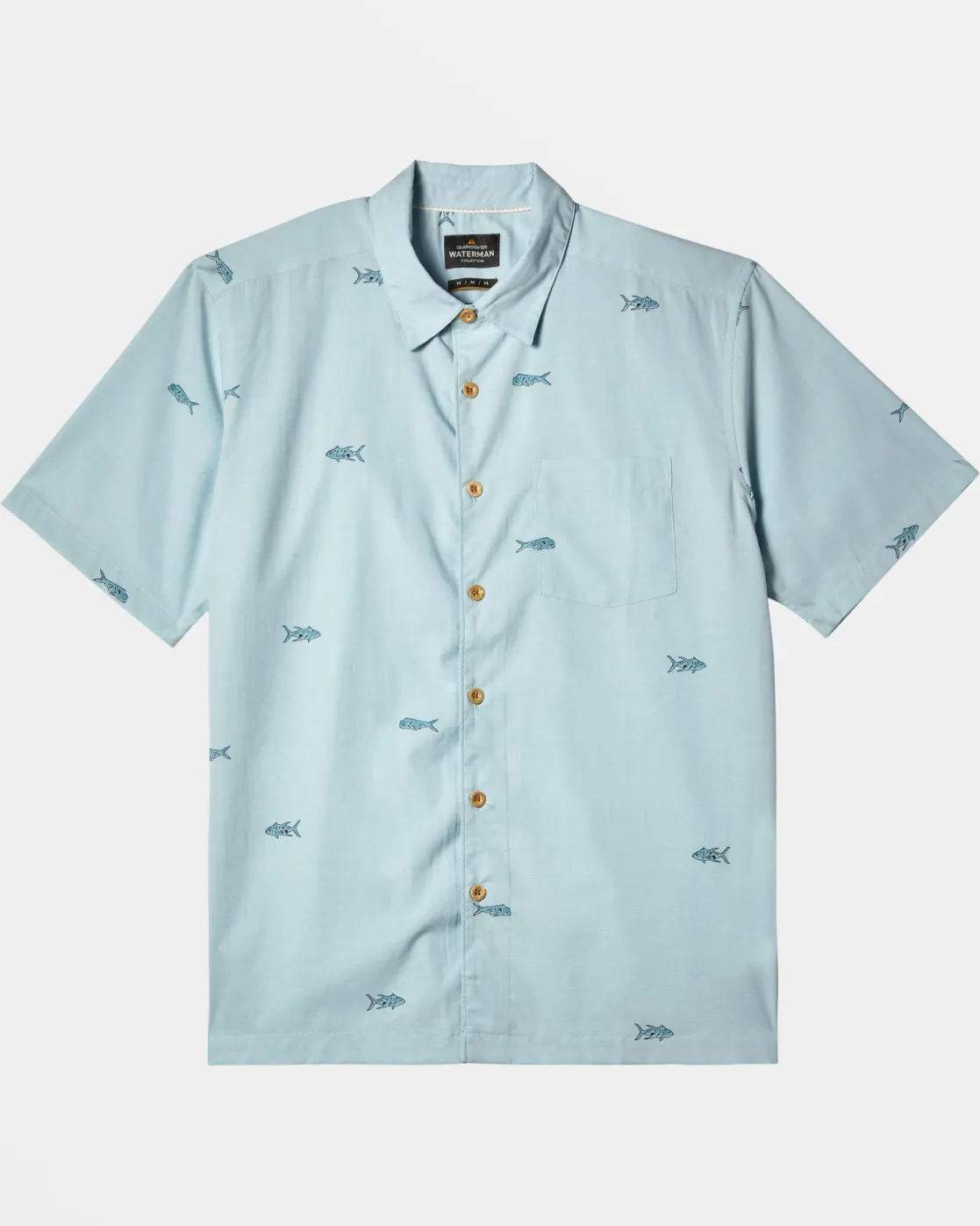 Quiksilver Shirts & Polos | Shirts & Polos>Waterman Full House Short Sleeve Shirt STERLINGBLUEFULLHOUSE