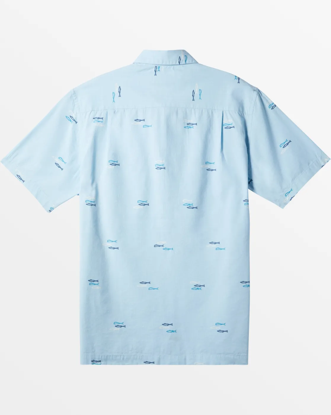 Quiksilver Shirts & Polos | Shirts & Polos>Waterman Game On Short Sleeve Shirt DREAMBLUEGAMEONWOVEN