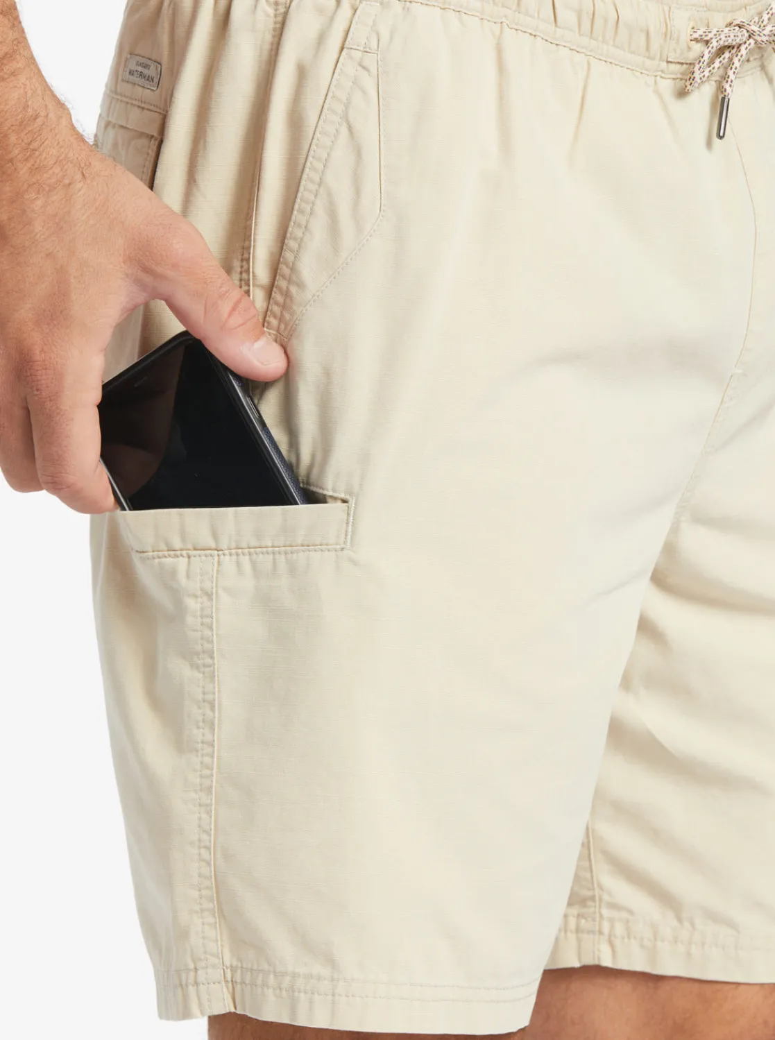 Quiksilver Shorts & Amphibians | Shorts & Amphibians>Waterman Last Light Elastic Waist 19" Shorts BROWNRICE