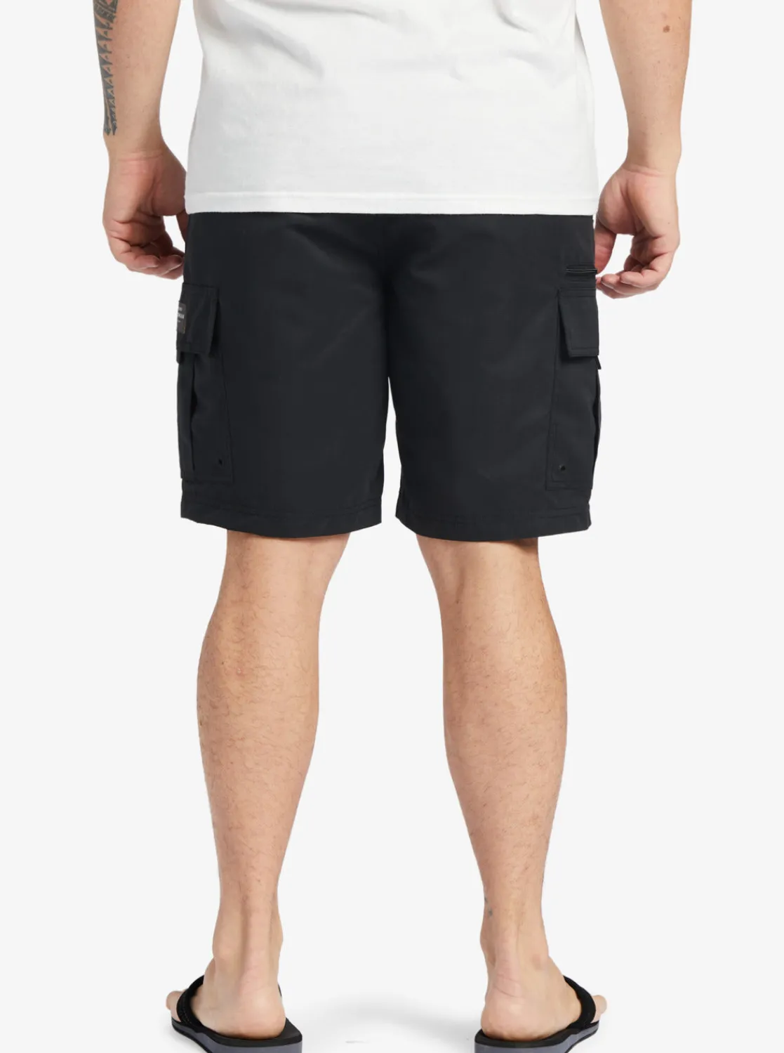 Quiksilver Shorts & Amphibians | Shorts & Amphibians>Waterman Maldive Atoll Cargo 20" Shorts BLACK