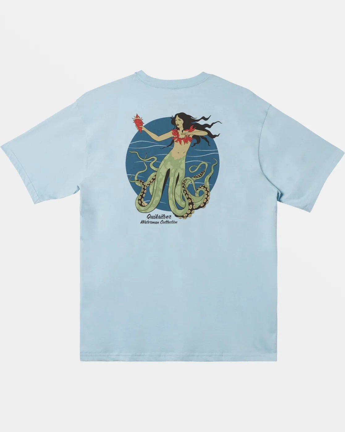 Quiksilver Tees | Tees>Waterman Octo Maiden T-Shirt DREAMBLUE