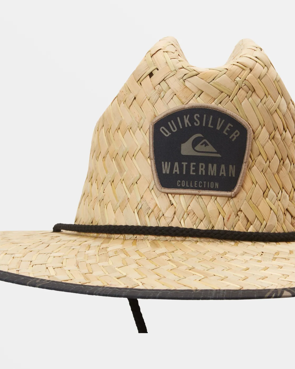 Quiksilver Accessories | Hats>Waterman Outsider Straw Lifeguard Hat BLACK