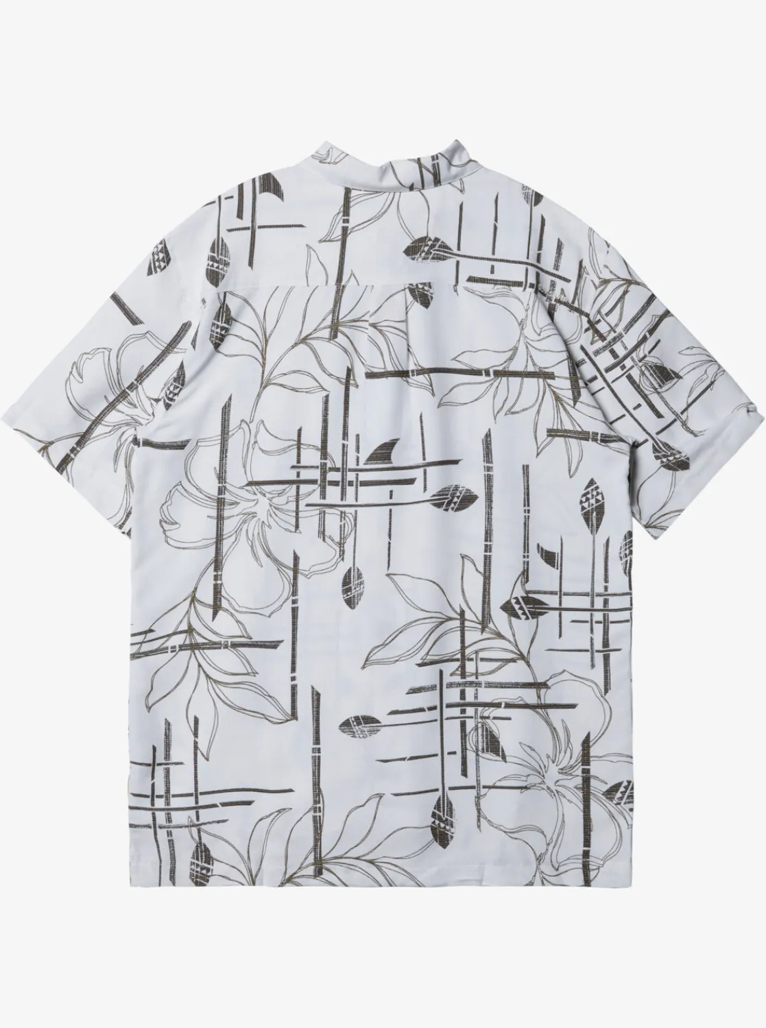Quiksilver Shirts & Polos>Waterman Paddle Out Short Sleeve Shirt WHITE