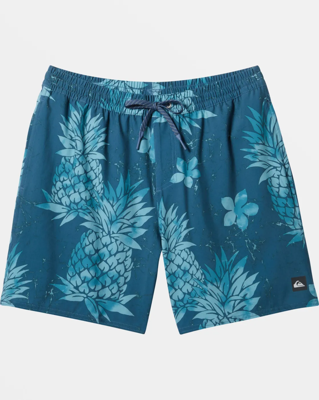 Quiksilver Boardshorts | Boardshorts>Waterman Pina Colada 17" Swim Trunks INDIANTEAL