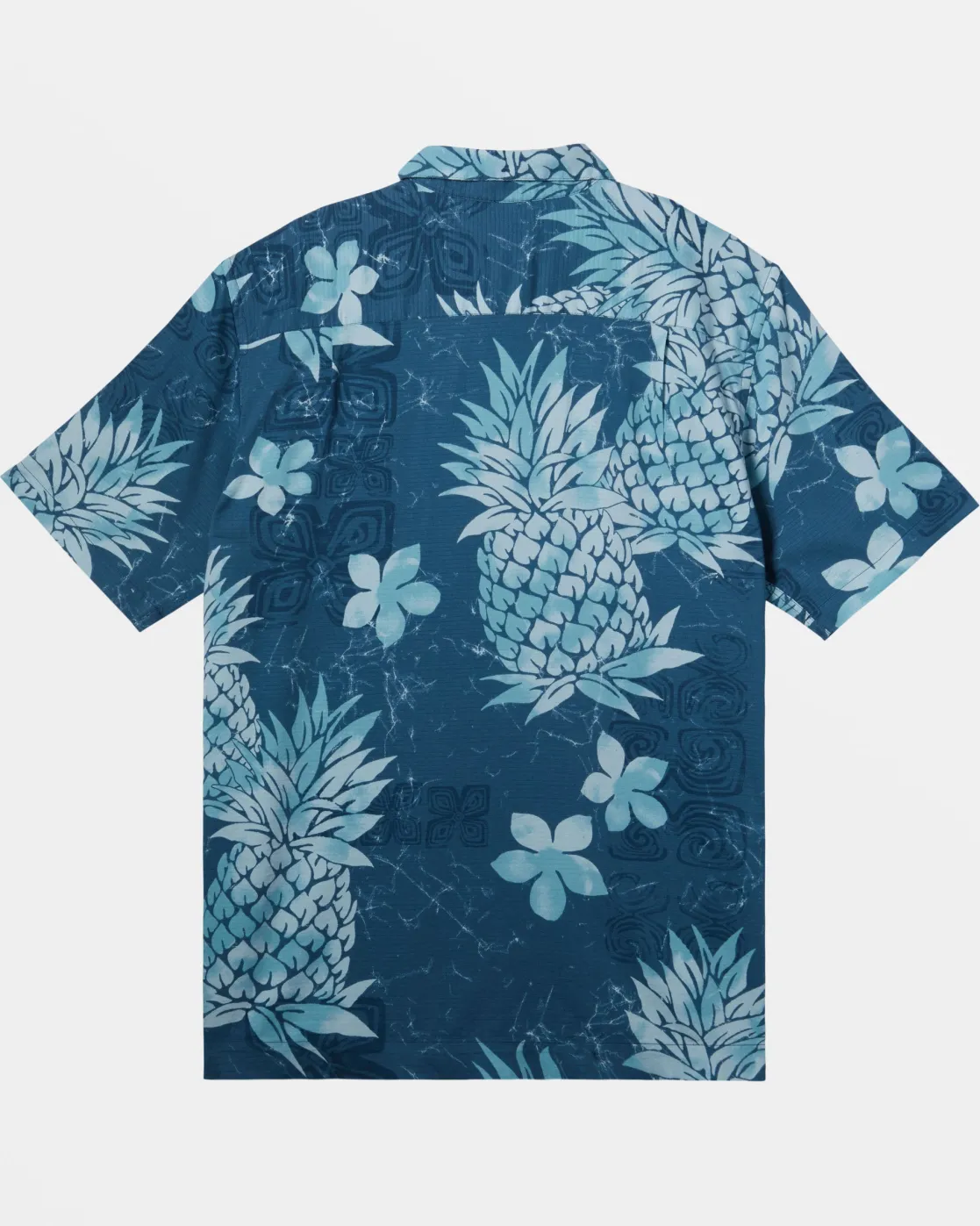 Quiksilver Shirts & Polos | Shirts & Polos>Waterman Pineapple Bay Short Sleeve Shirt INDIANTEALPINEAPPLEBAY