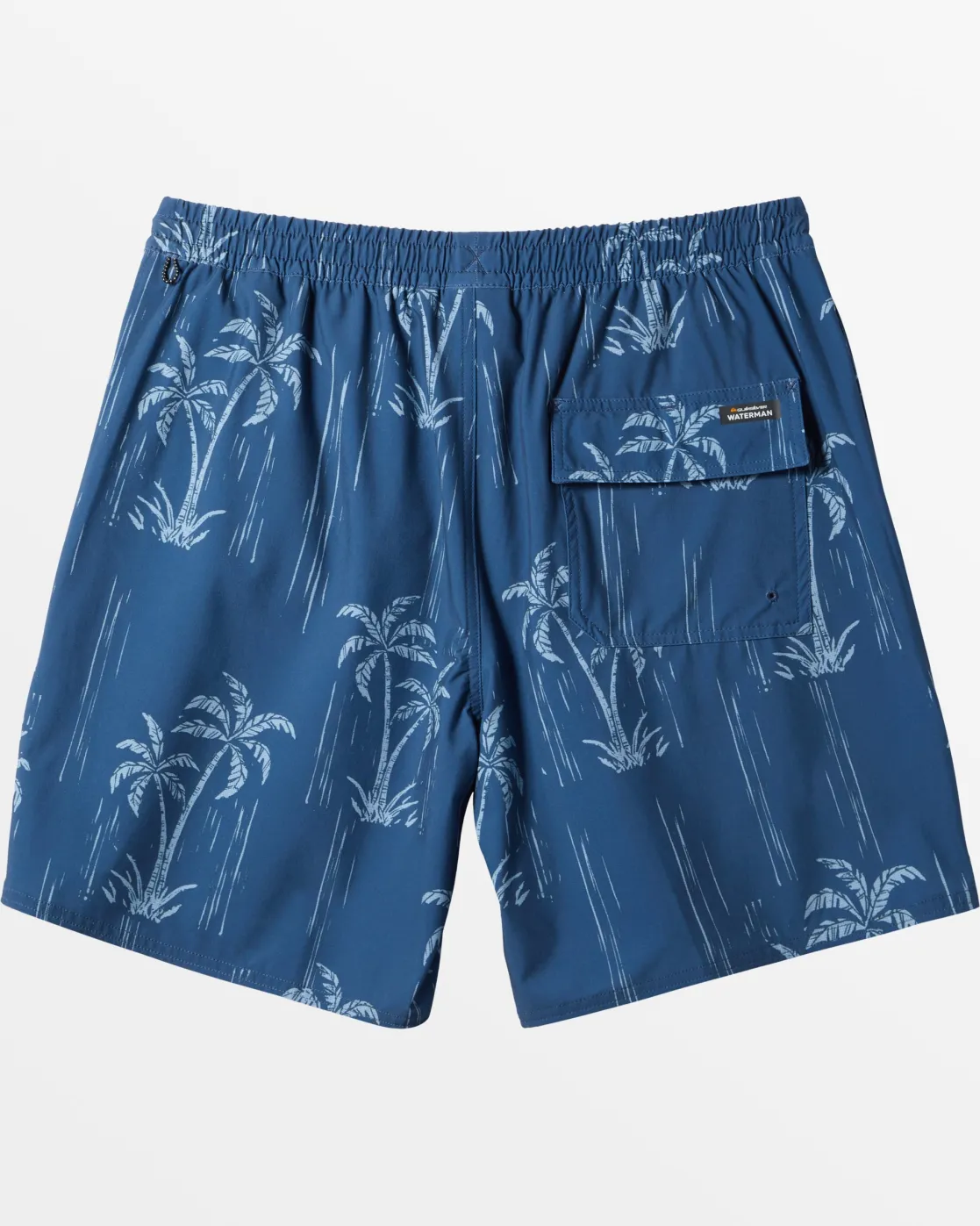Quiksilver Boardshorts | Boardshorts>Waterman Shady Palms 18'' Elastic Waist Trunks SHADYPALM-ENSIGNBLUE