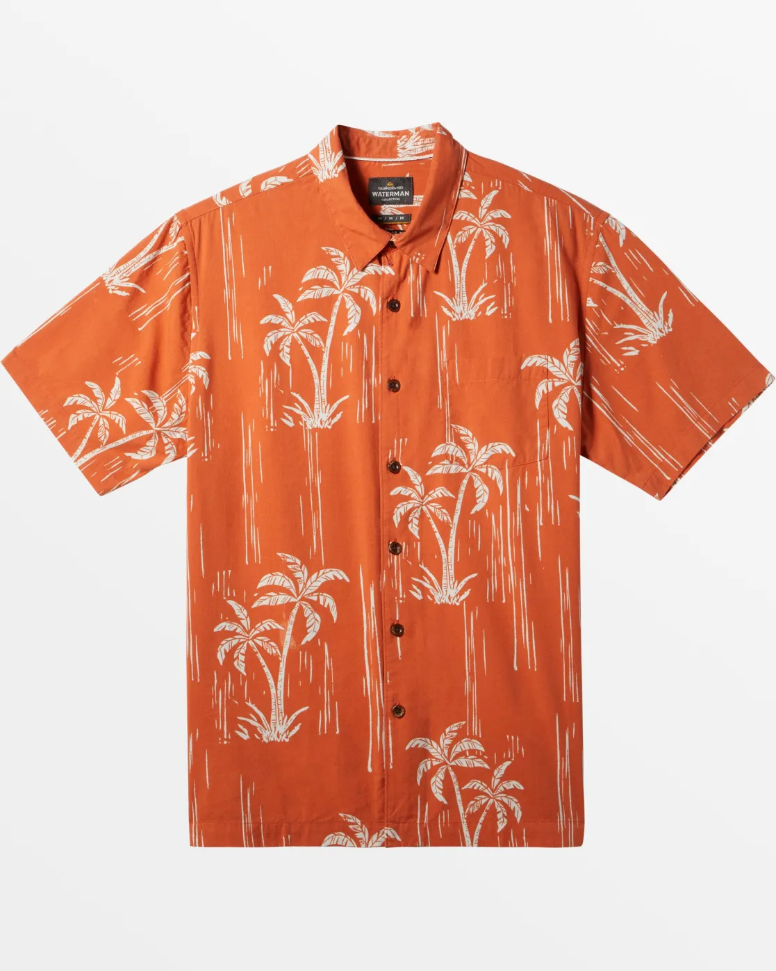 Quiksilver Shirts & Polos | Shirts & Polos>Waterman Shady Palms Short Sleeve Shirt MANGOSHADYPALMSWOVEN