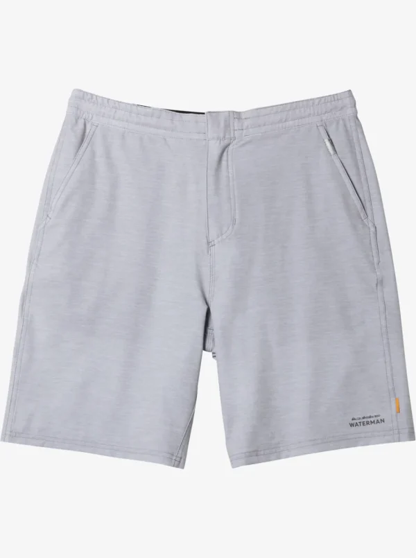 Quiksilver Shorts & Amphibians | Shorts & Amphibians>Waterman Suva Amphibian 20" Hybrid Shorts LIGHTGREYHEATHER