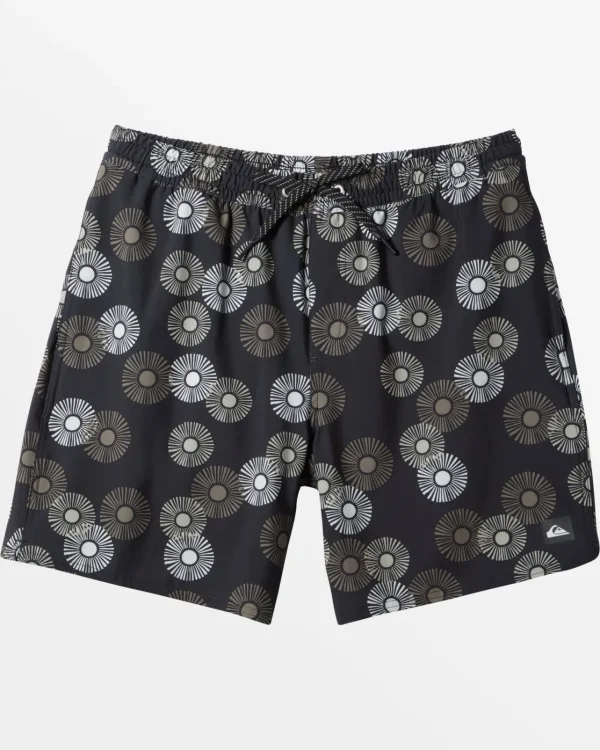 Quiksilver Boardshorts | Boardshorts>Waterman Urchin 18'' Elastic Waist Trunks URCHIN-BLACK