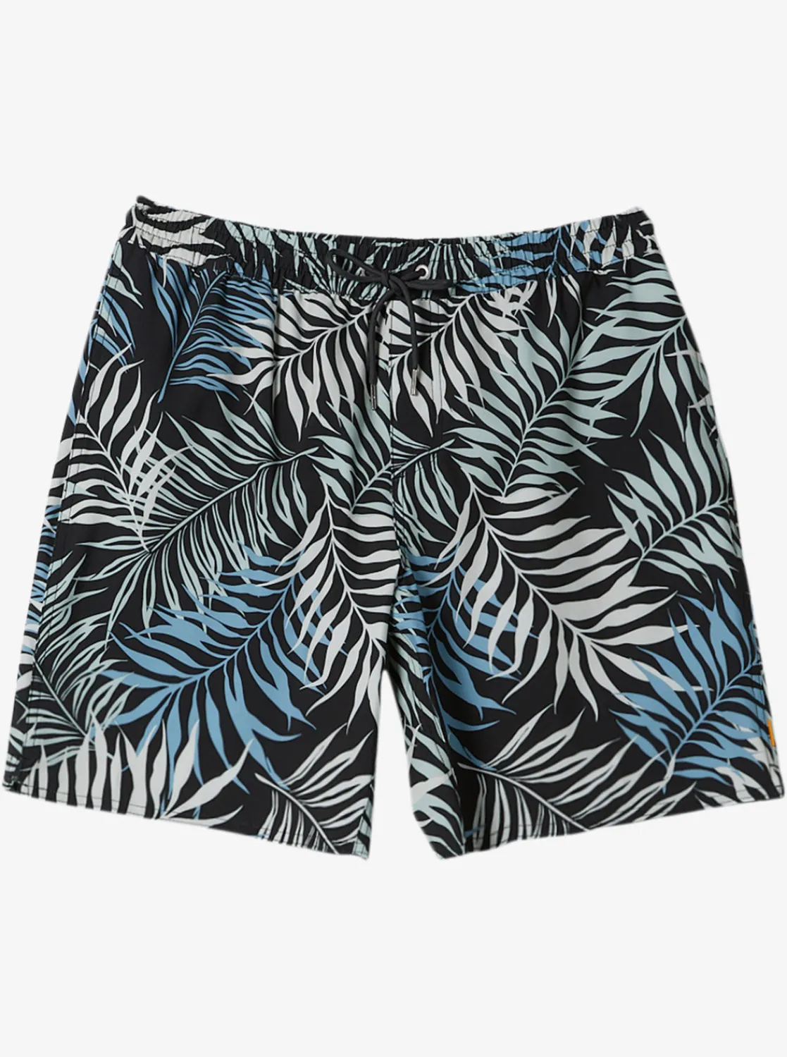 Quiksilver Boardshorts | Boardshorts>Waterman Wild Fern 17" Swim Trunks WILDFERNBLACK