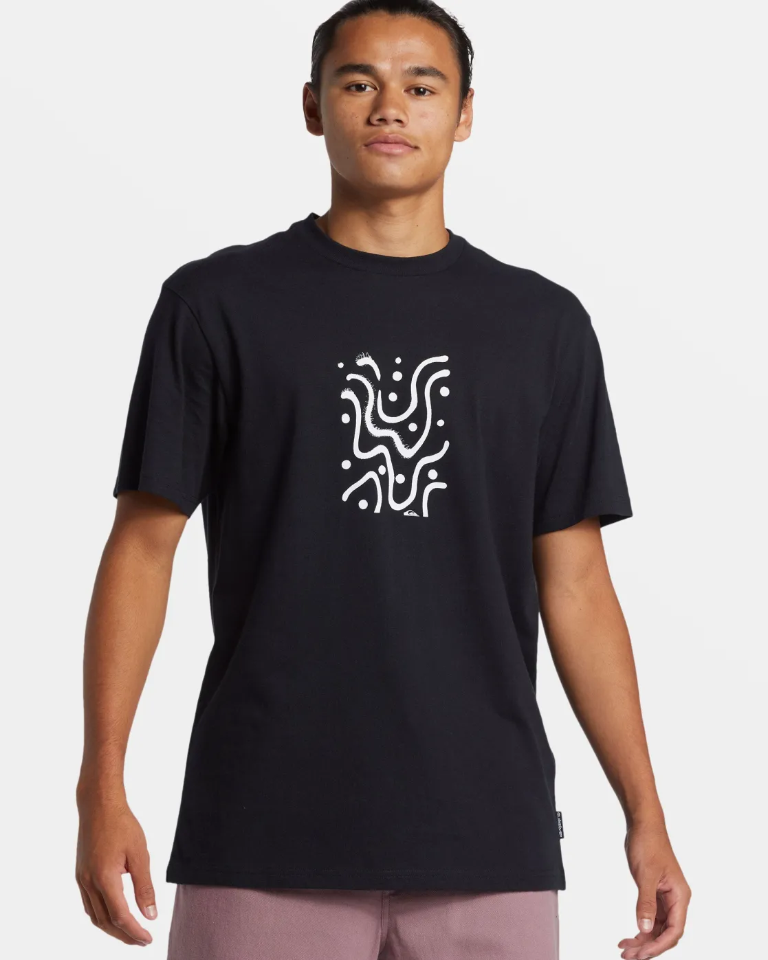 Quiksilver Tees>Whale Shark T-Shirt BLACK