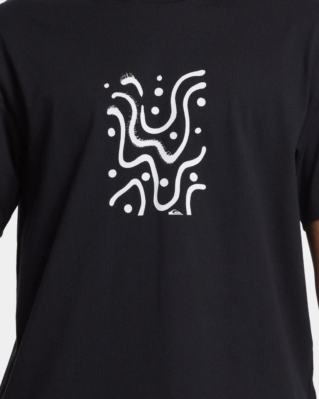 Quiksilver Tees>Whale Shark T-Shirt BLACK