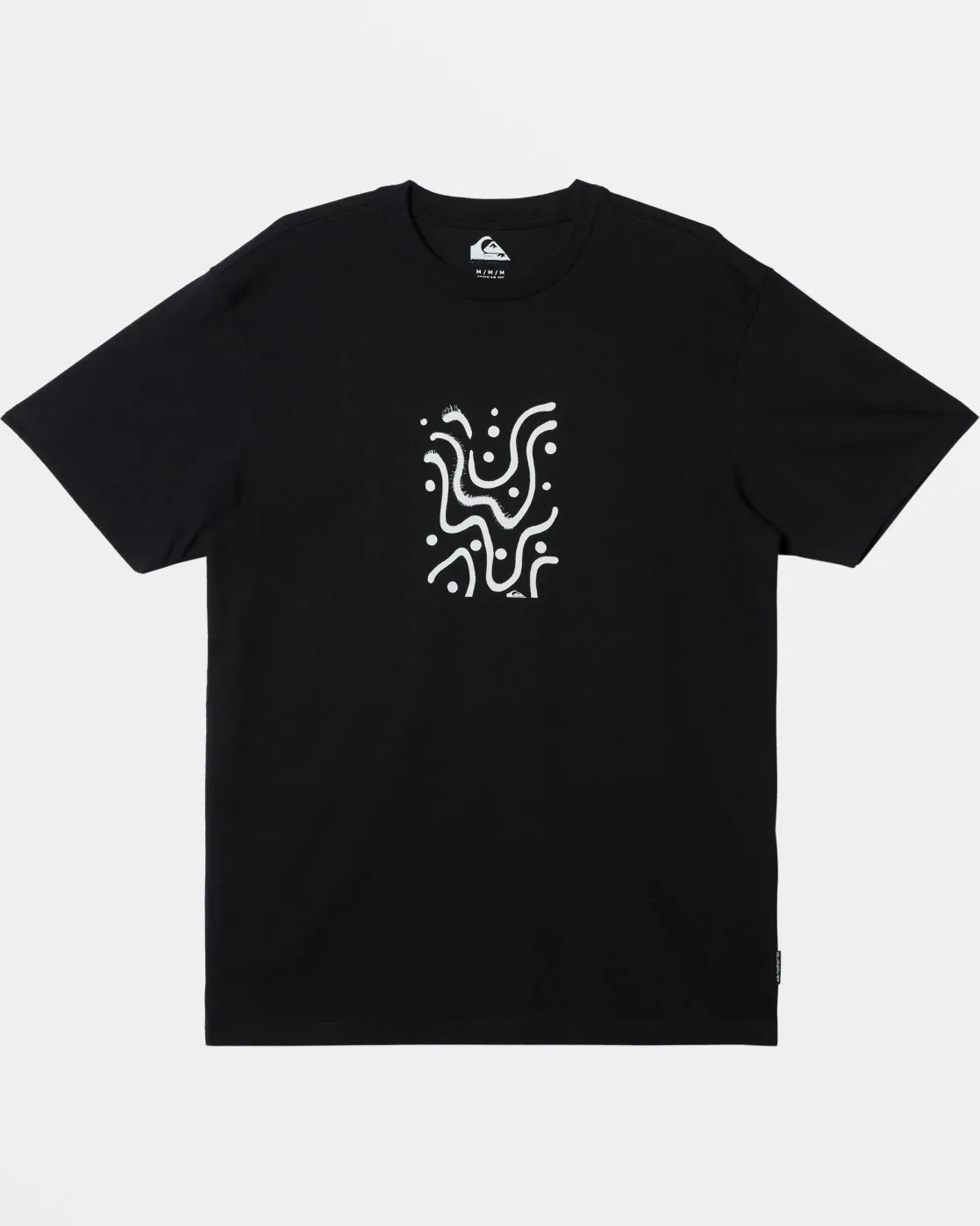 Quiksilver Tees>Whale Shark T-Shirt BLACK
