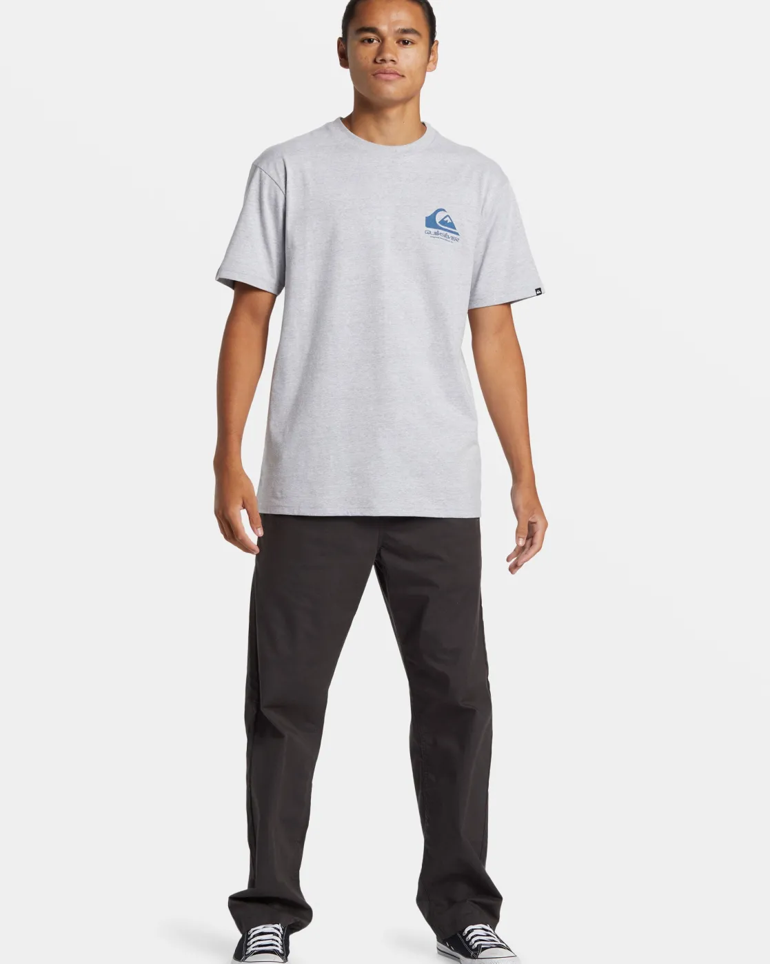 Quiksilver Tees>Worldwide Boardriding T-Shirt ATHLETICHEATHER