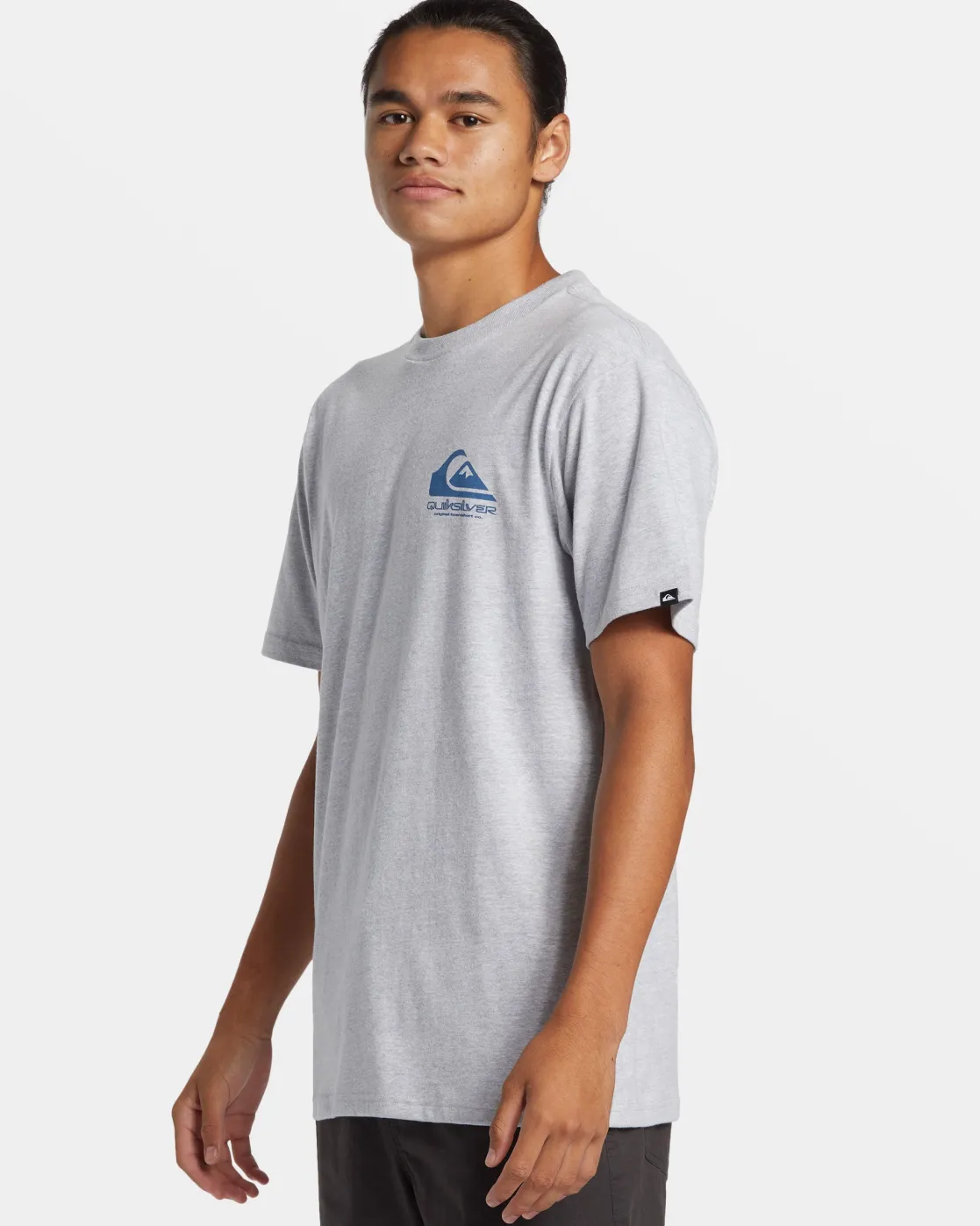 Quiksilver Tees>Worldwide Boardriding T-Shirt ATHLETICHEATHER